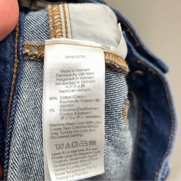 MADEWELL The Perfect Vintage Straight Jean Greenhaven Wash Seamed Version {X46} - Picture 6 of 6